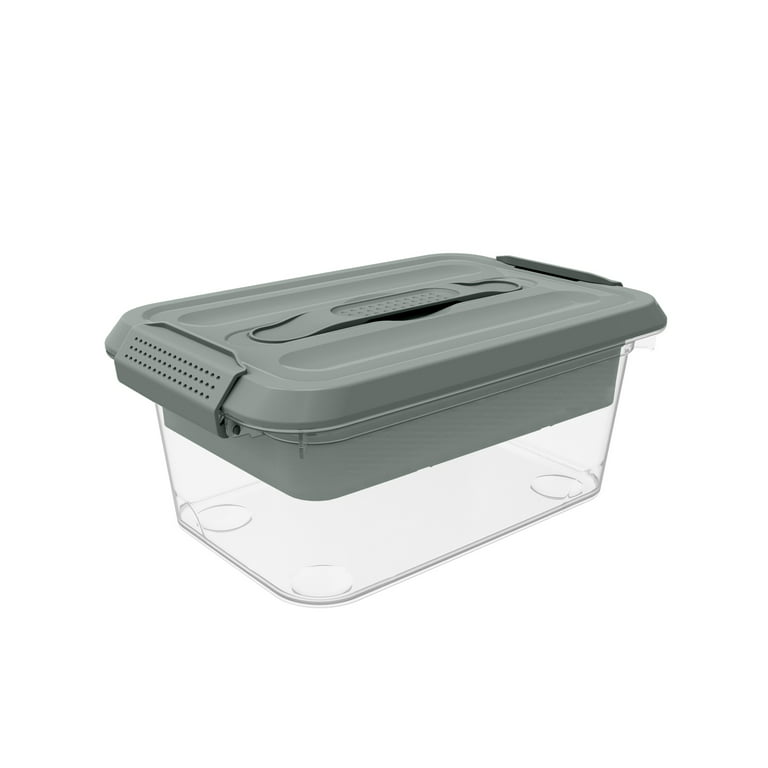 Plastic case storage with 24 slots for storage — OceanNailSupply