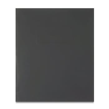 Pen+Gear Letter Size 3-Prong Paper Folder, Black