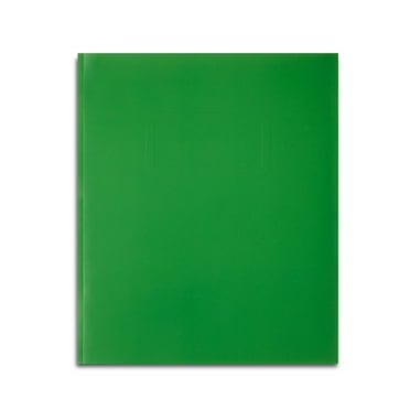 Pen+Gear Letter Size 3-Prong Paper Folder, Green