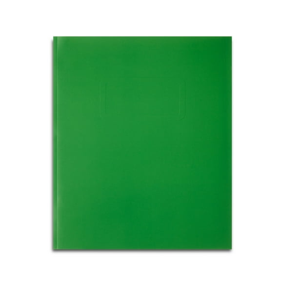 Pen+Gear Letter Size 3-Prong Paper Folder, Green