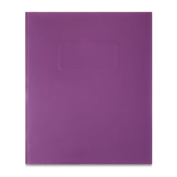 Pen+Gear Letter Size 3-Prong Paper Folder, Purple
