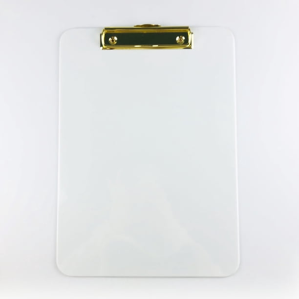 Peace Raccoon Animal Clipboard - Letter Size Acrylic Board With Metal Clip For School Office