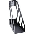 thumbnail image 1 of Pen + Gear Magazine File Holder, Plastic, Black, 1 of 2