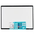 thumbnail image 1 of Pen + Gear Magnetic Dry Erase Board with Accessories, 17” x 23”, Black, 1 of 4