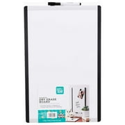 Pen+Gear 11 in x 17 in Magnetic Dry Erase Whiteboard, Includes Marker with Eraser Cap