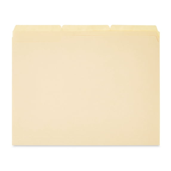 Pen+Gear Manila File Folders, Letter Size, 12 Count