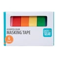 thumbnail image 1 of Pen+Gear Masking Tape, 0.59 in x 15 Yds, Multicolor, 6 Rolls, 1 of 9
