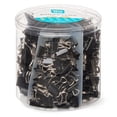 thumbnail image 1 of Pen + Gear Metal Binder Clips, Black, 200 Count, 1 of 4