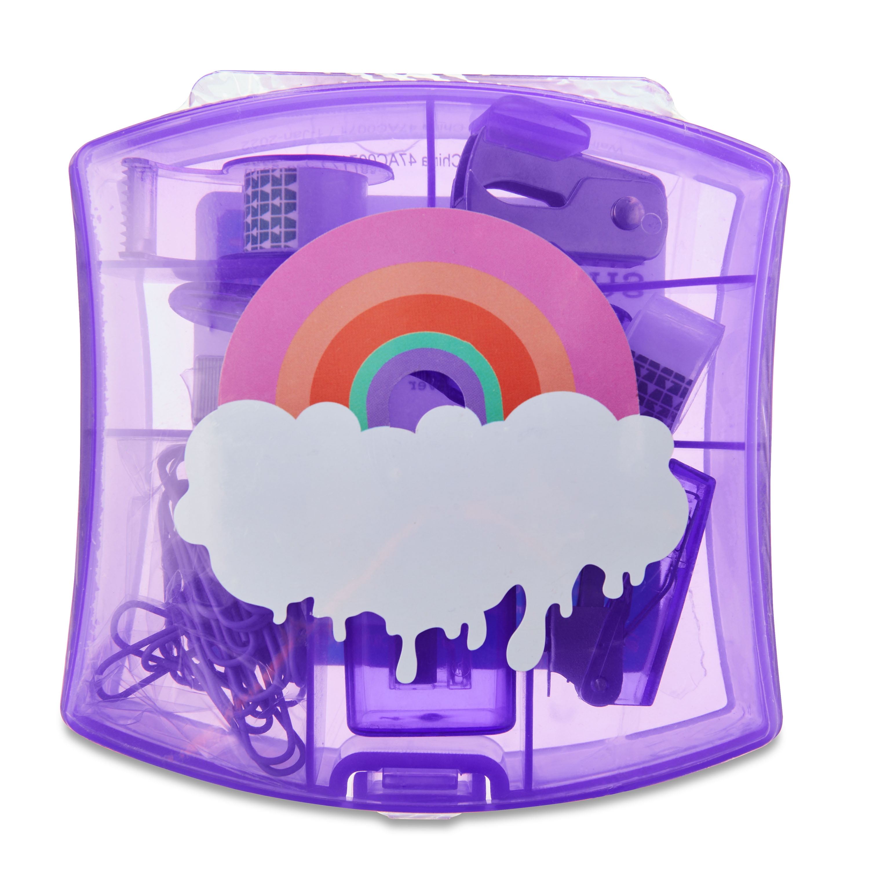 Pen+Gear Mini Office Supply Kit, Rainbow