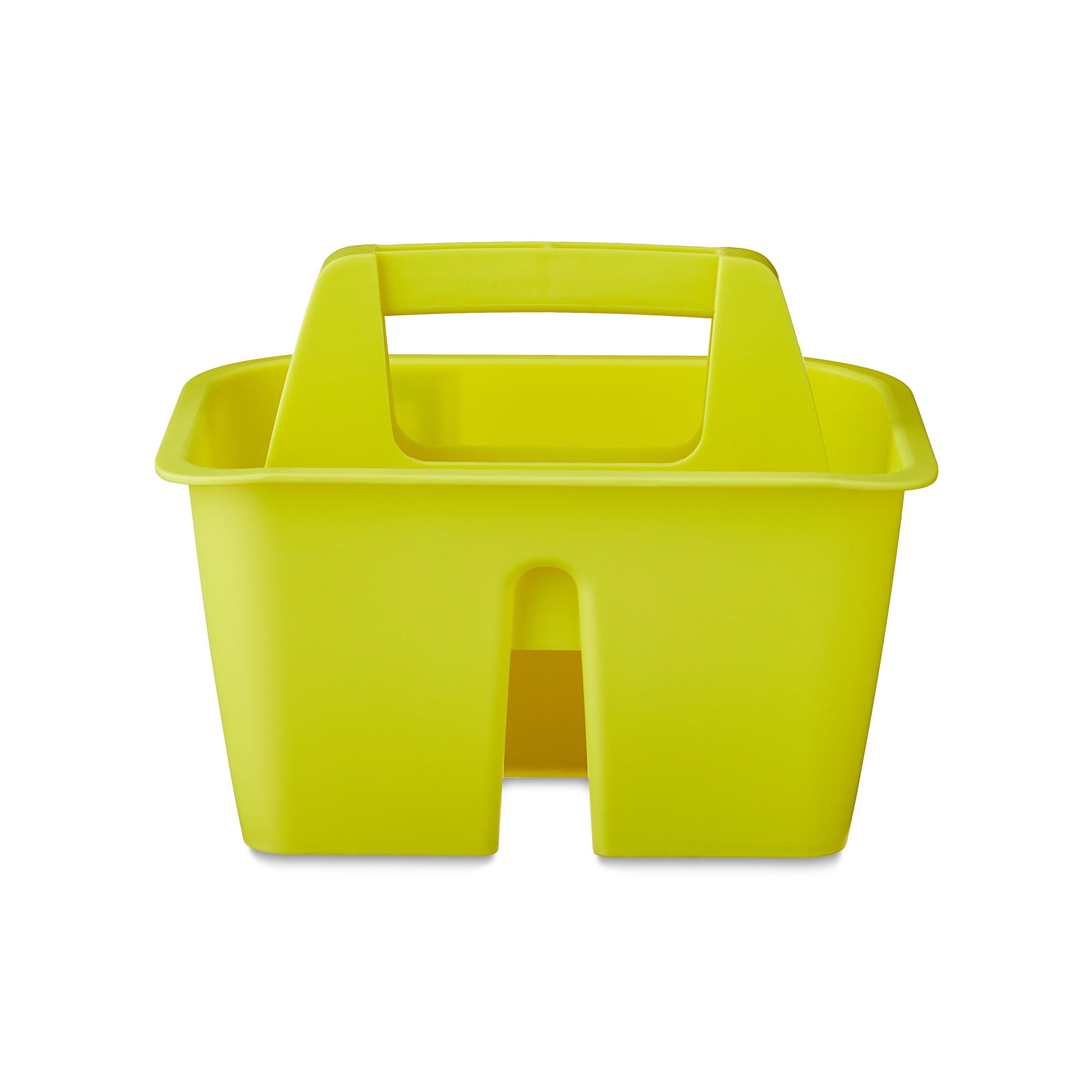 Pen+Gear Mini Plastic Craft and Hobby Organizer Caddy, Lemon Lime