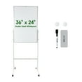 thumbnail image 1 of Pen + Gear Mobile Dry Erase Board, 24 X 36 inch, Whiteboard, 1 of 5