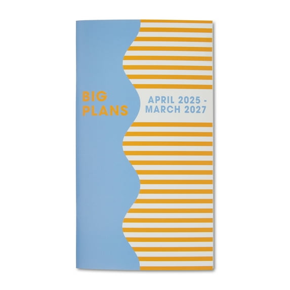 Pen+Gear April 2025-March 2027 Monthly Planner, Big Plans, 3.75" x 6.75"