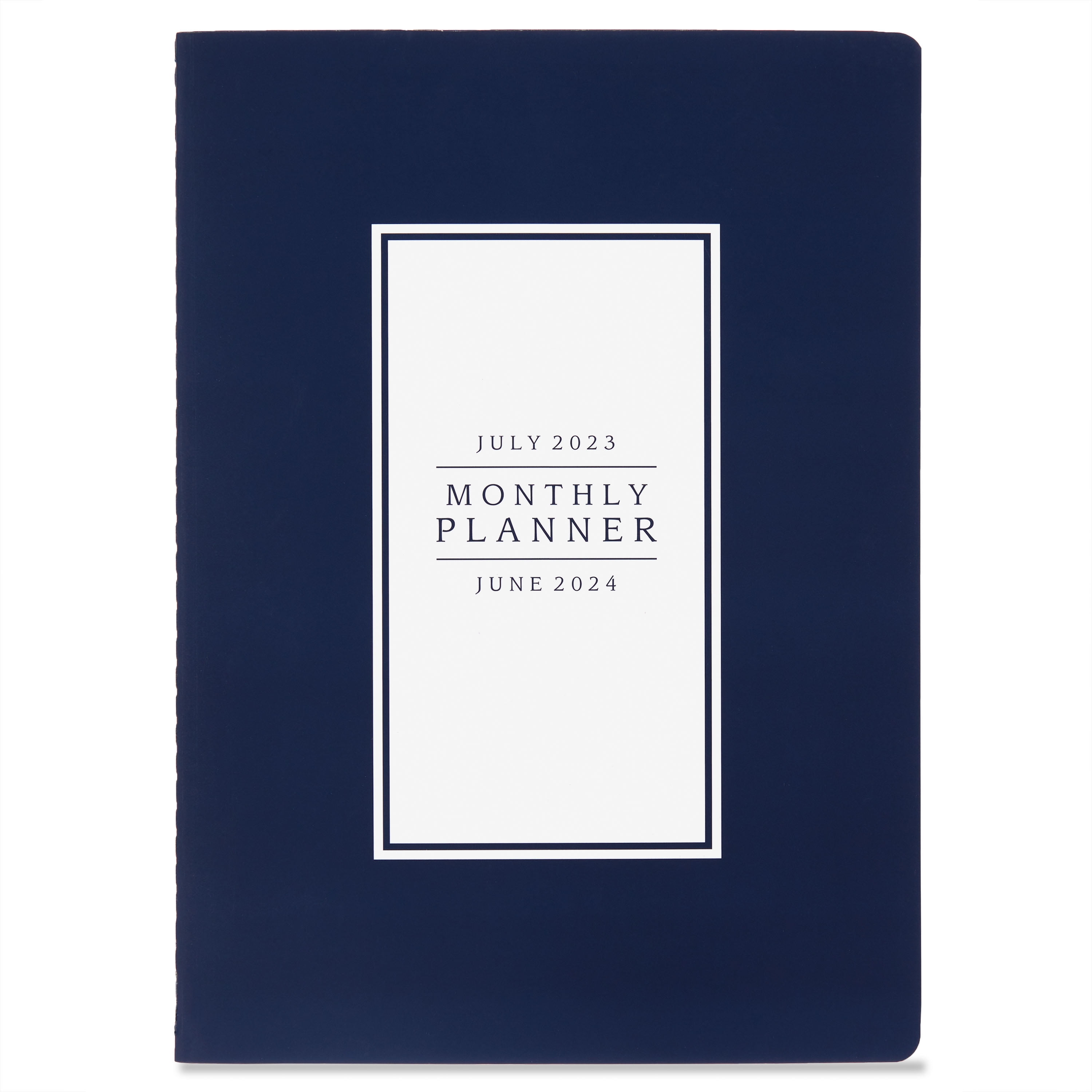Pen+Gear Monthly Dated Flexible Planner, July 2023June 2024, Simple