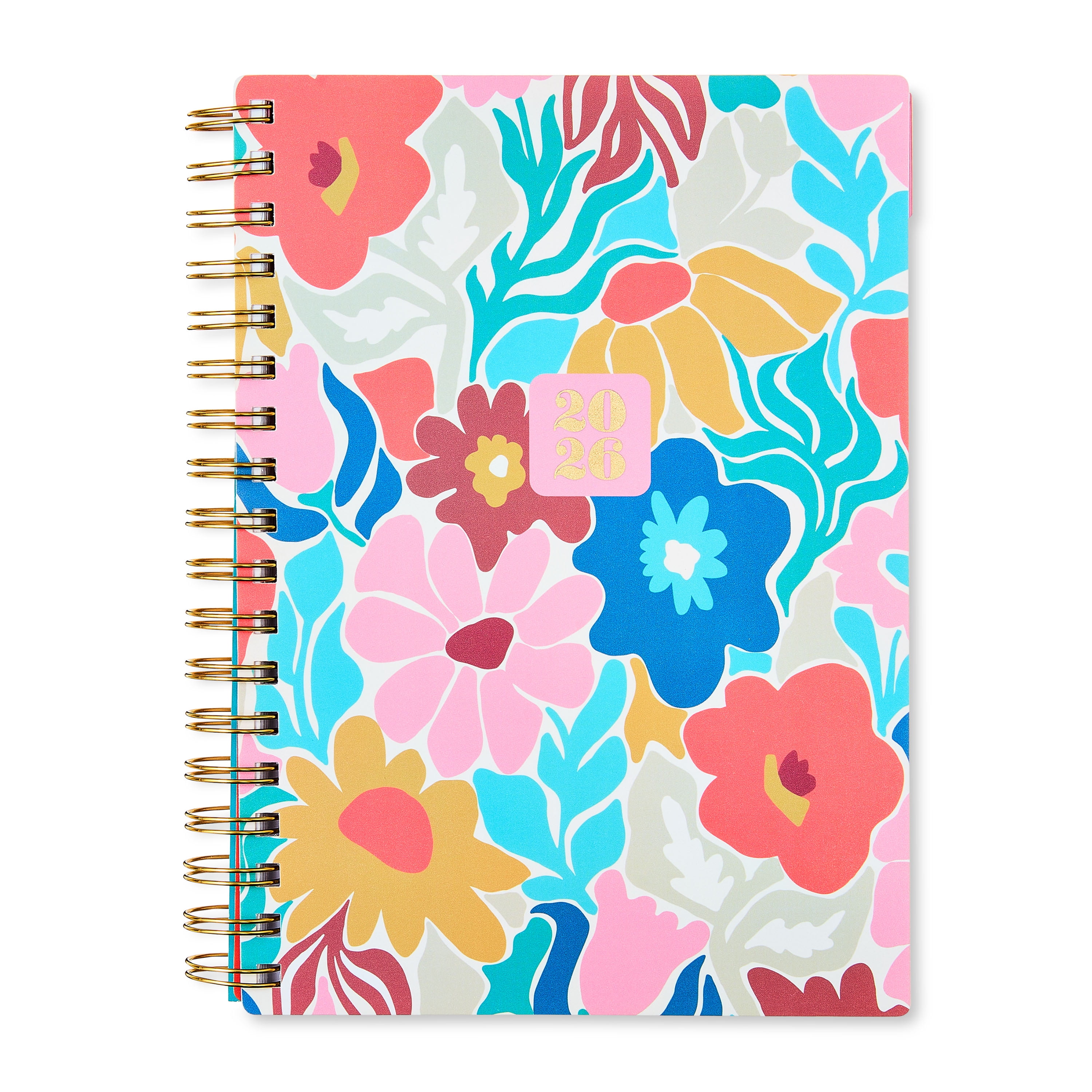 Pen+Gear 15-Month Weekly Planner, 6.5" x 9.25", Multicolor Floral, October 2025-December 2026
