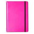 thumbnail interactive-video image 1 of Pen+Gear Neon Pink Leatherette Teen Journal, 6" x 8.25", 160 Lined Paper Pages, 1 of 6