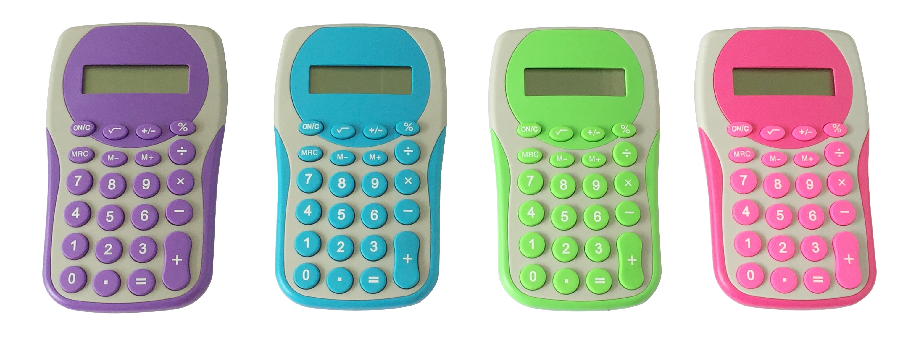 Yunuuuoa Mini Solar Powered 8-Digit Calculator Portable Multifunctional Office Desktop Basic Math Tool With Large Display - View #2