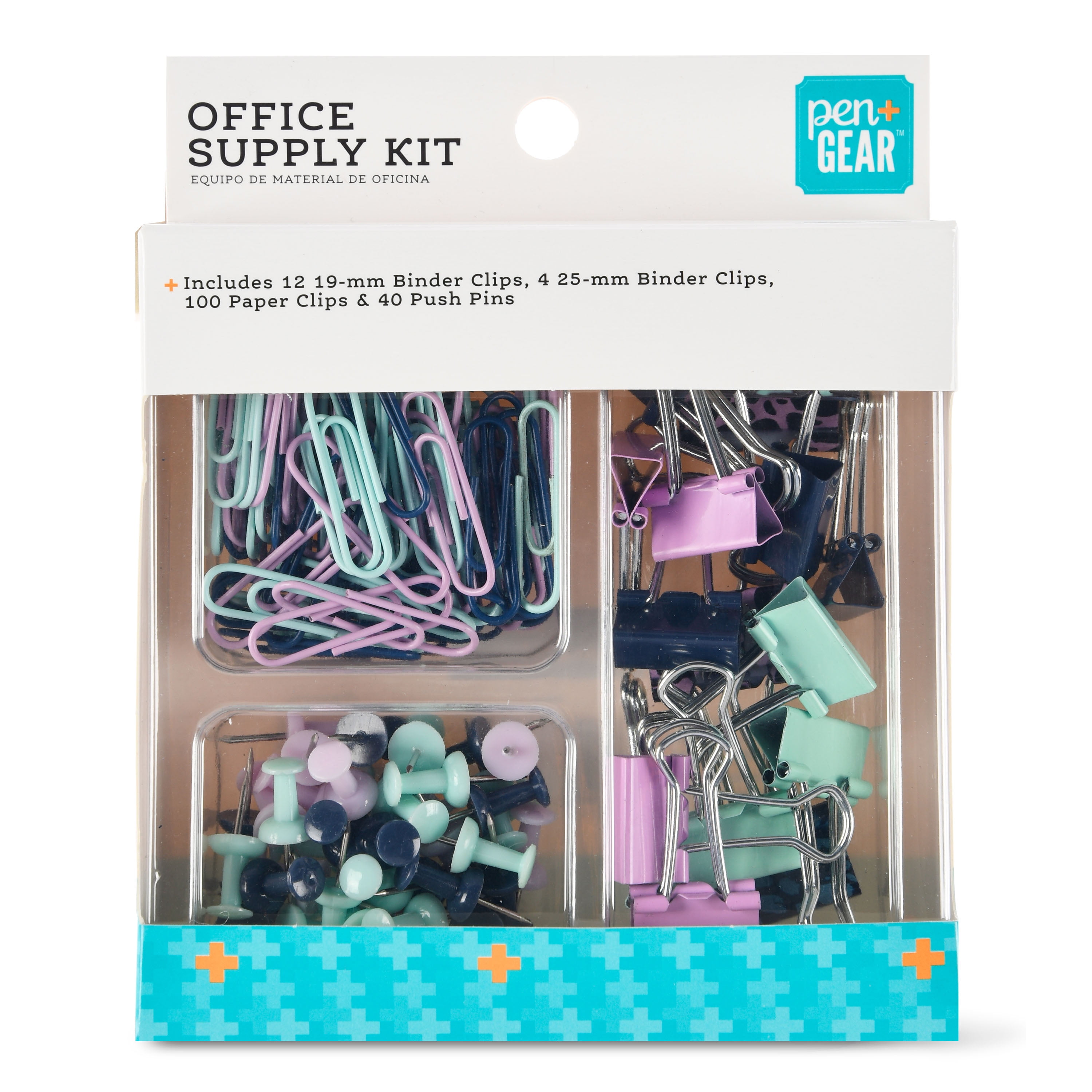 Pen + Gear Office Supply Kit Multiple Colors 156 Count 