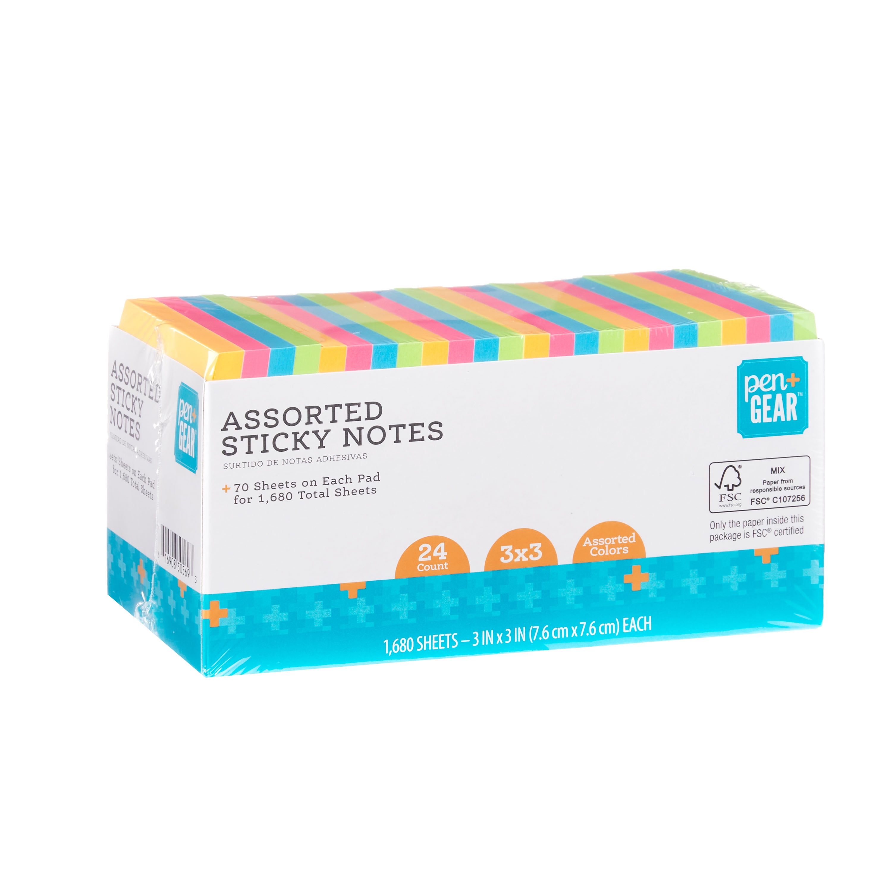 5x5, 20 sheets, Assorted Pack