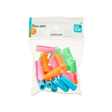 Pen+Gear Neon Pencil Grips, 20-Count – Soft, Cushioned Grips for Pencils and Pens