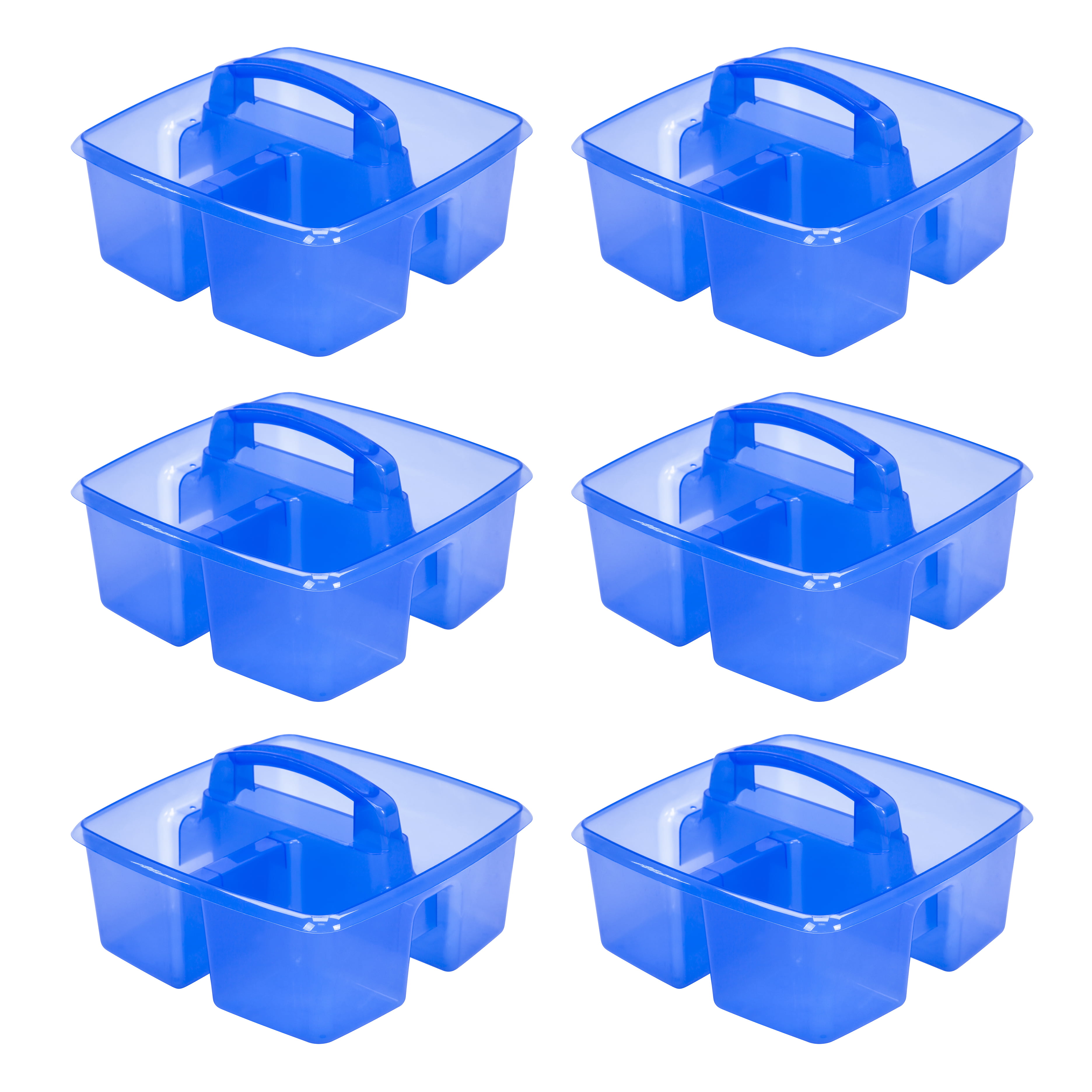 BLUE GINKGO Multipurpose Caddy Organizer - Stackable Plastic Caddy