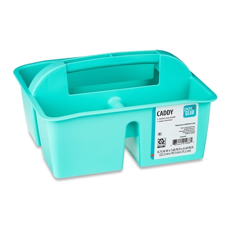 Pen+Gear Plastic Caddy, Desktop Craft and Hobby Organizer, Spearmint, 8-Pack