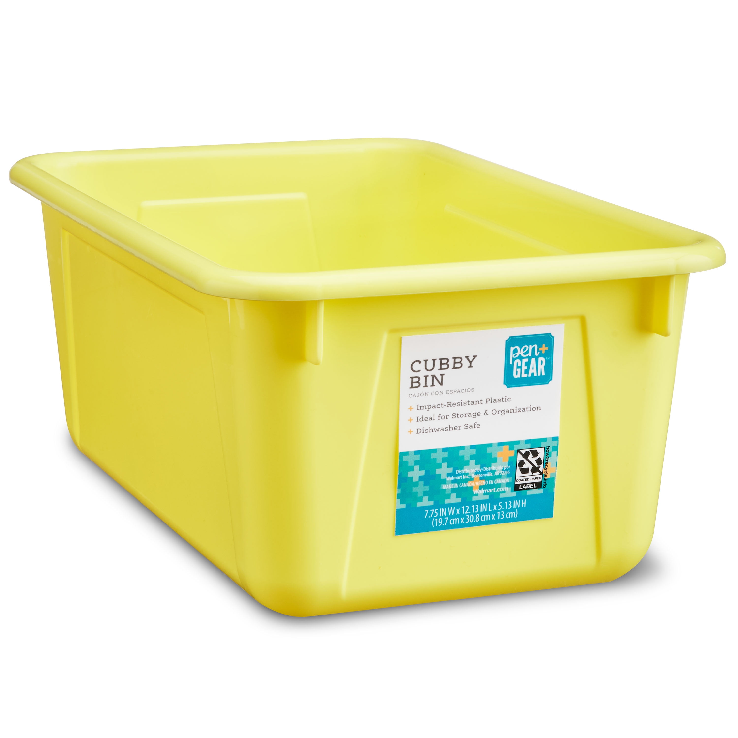 Large Plastic Tote Storage Box – Yappee