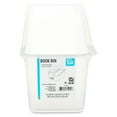 thumbnail image 1 of Pen+Gear Book Bin, 14.3 x 5.44 x 7.1 in, Clear, 9-Pack, 1 of 7