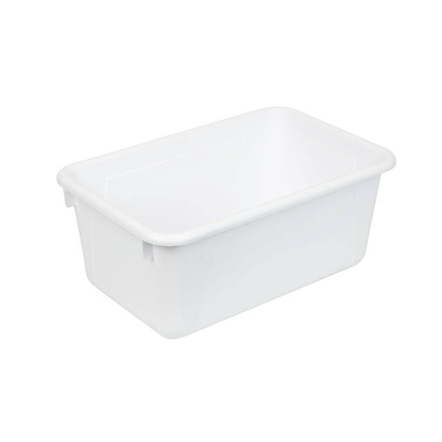 Pen+Gear Plastic File Organizer Cubby Bin, Arctic White - Walmart.com