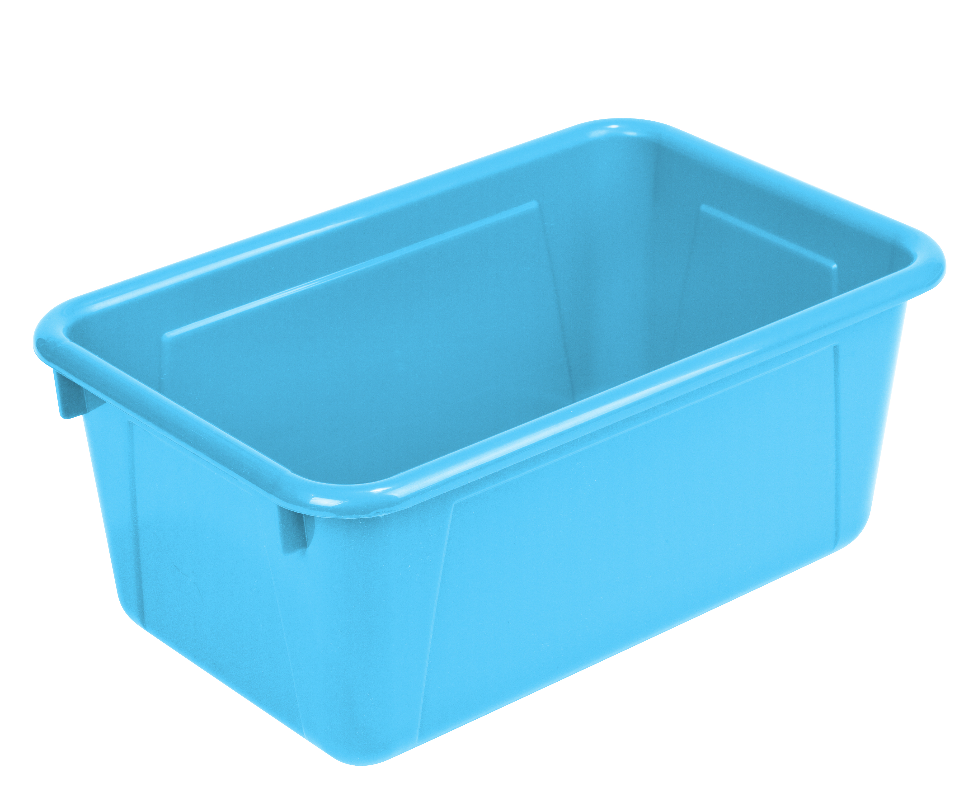 Pen+Gear Plastic File Organizer Cubby Bin, Hawaiian Ocean