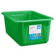 thumbnail image 1 of Pen+Gear Plastic File Organizer Cubby Bin, Putting Green, 5-Pack, 1 of 10