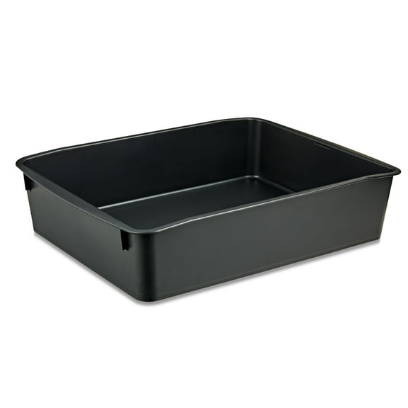 Pen+Gear Plastic Letter Tray, Letter Size Paper Sorter, Black, 7-Pack