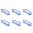 thumbnail image 1 of Pen+Gear Plastic Pencil Tray, Periwinkle, Set of 6, New, 1 of 7