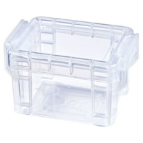 Pen + Gear Plastic Pixie Box, Clear Storage Box,New Desktop Organizer,1 Count per Pack