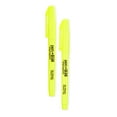 thumbnail image 1 of Pen+Gear Pocket Highlighter, Chisel Tip, Yellow, 2 Count, 1 of 7
