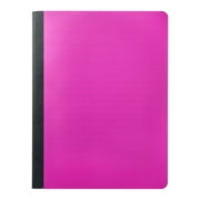 Pen+Gear Poly Composition Book, Wide Ruled, 80 Sheets, Purple, 7.5 in x 9.75 in x 0.5 in