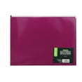 Pen + Gear Poly Zip Berry Document Holder