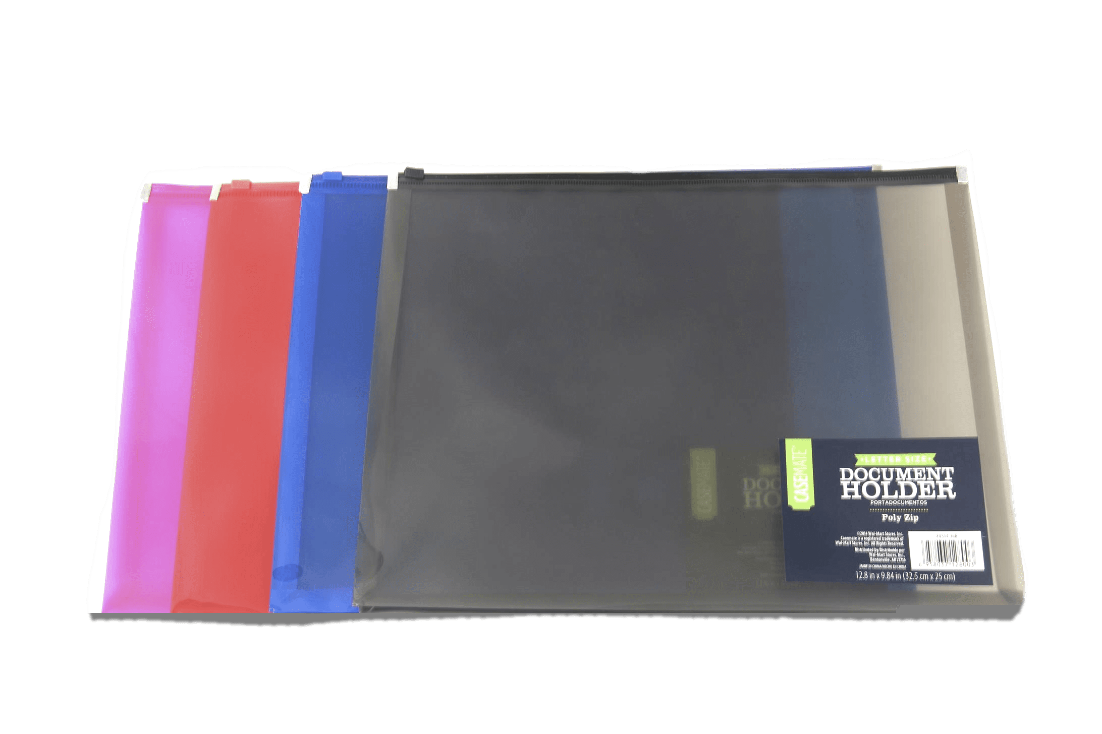 Pen + Gear Poly Zip Document Holder