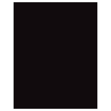 Pen+Gear Poster Board, 22 in x 28 in, Heavyweight, Black, 1 Sheet