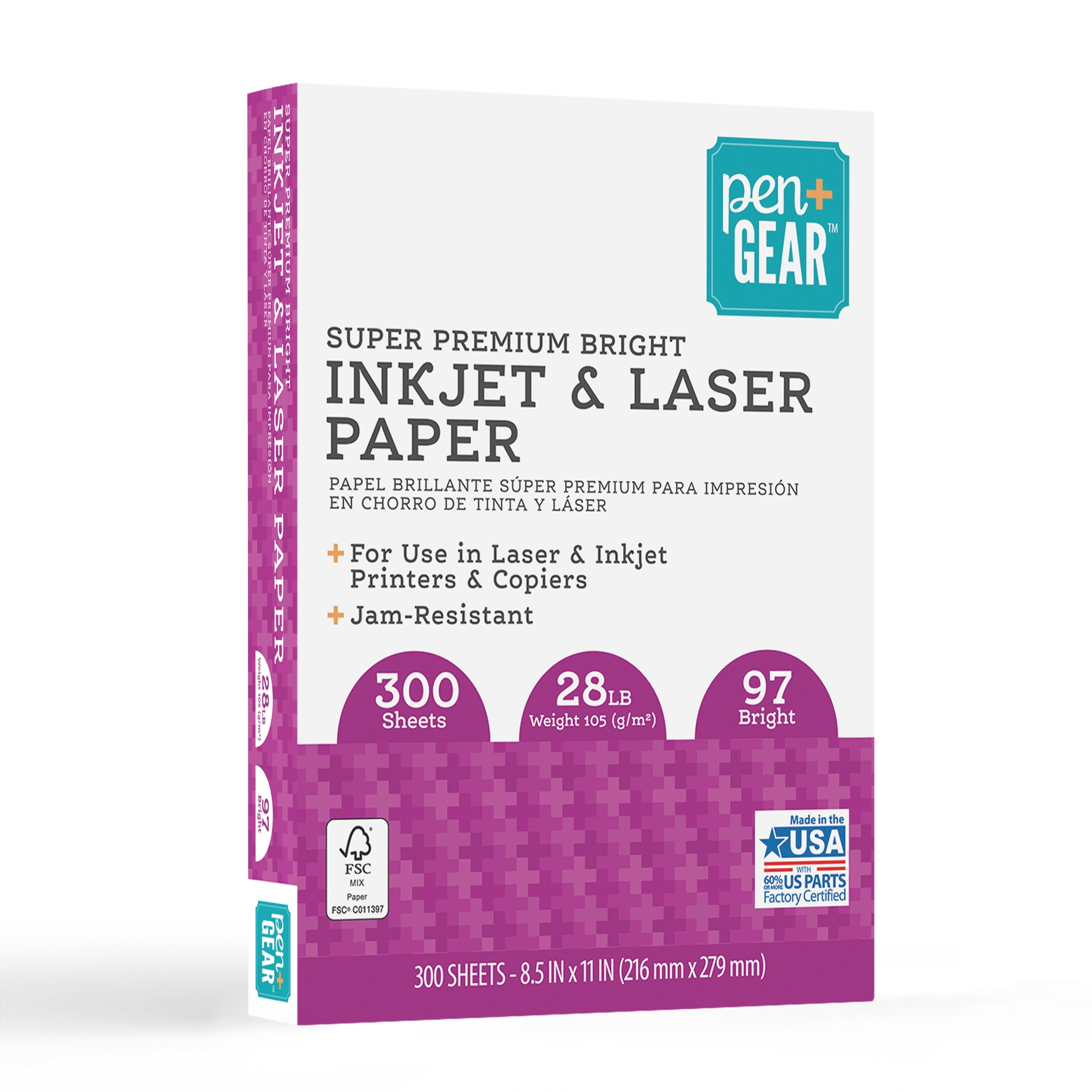 Office DEPOT Pastel Copy & Print Paper 300 Sheets 20 LB Pink Color for sale  online