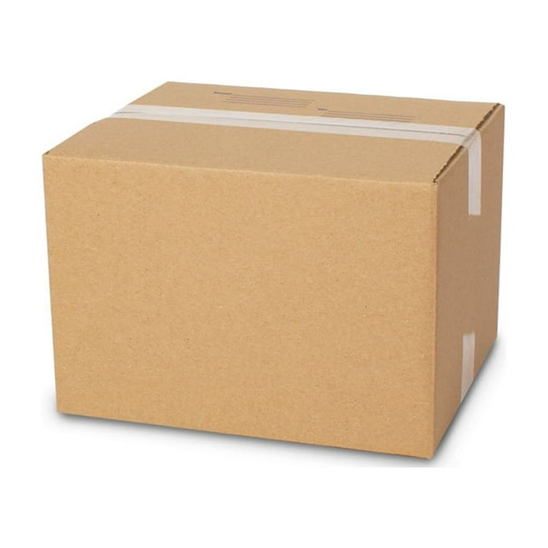 Pen+Gear Recycled Kraft Shipping Box, 12 L x 10 W x 8 H 