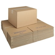 (2 pack) Pen+Gear Recycled Shipping Boxes 15 in. L x 12 in. W x 10 in. H, 30-Count