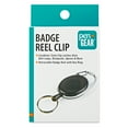thumbnail image 1 of Pen+Gear Retractable Badge Reel Clip, Black, 1 of 6