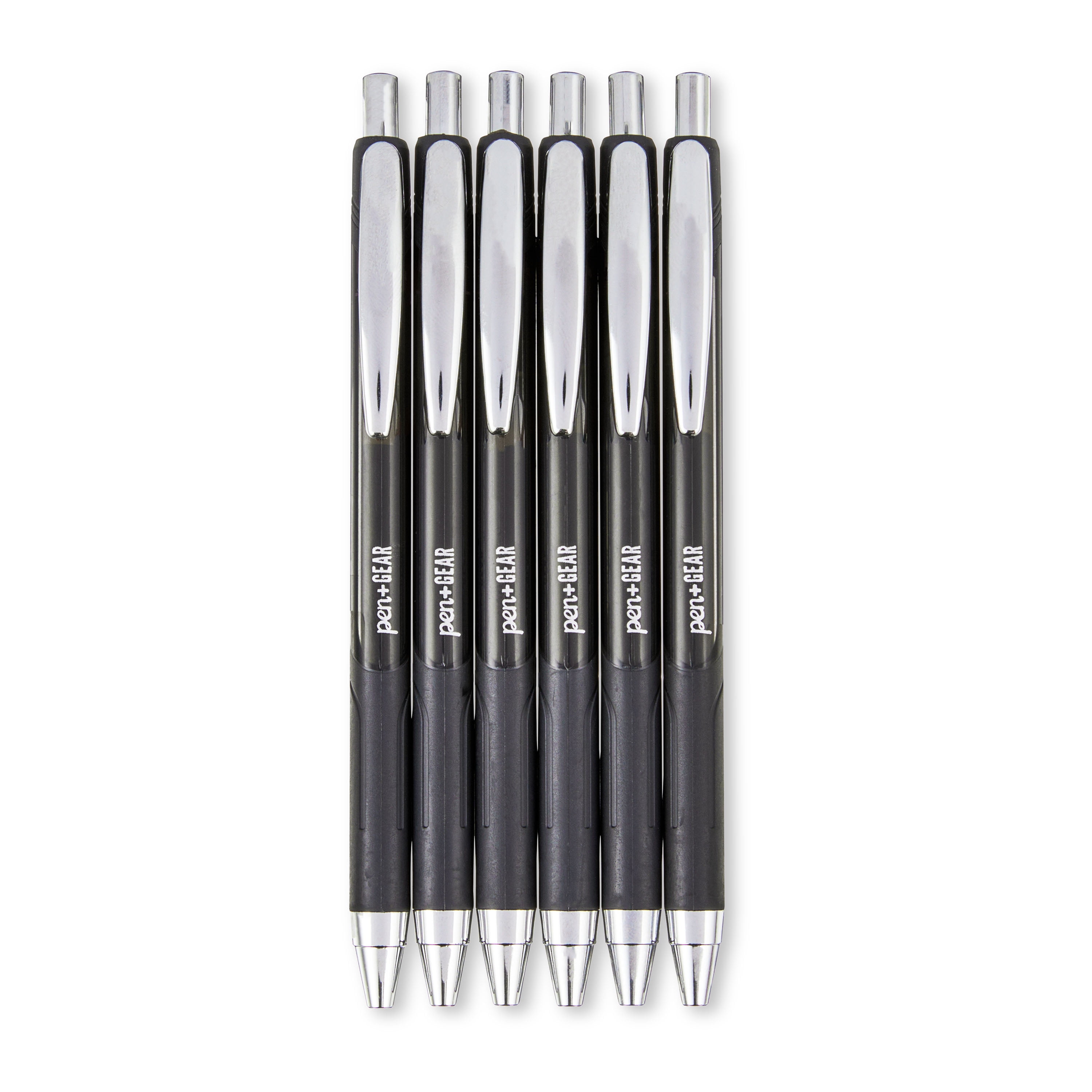 Pen+Gear Gel Stick Pens, Medium Point, 0.7 mm, Assorted Colors, 48