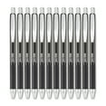 thumbnail image 1 of Pen+Gear Retractable Gel Ink Pens,  Medium point, 0.7mm, Black Ink, 12 Count, 1 of 9