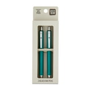 Pen+Gear Retractable Gel Pens, Black Ink, 2 Count 0.7MM
