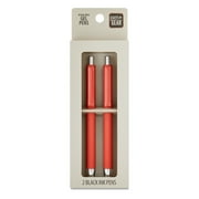Pen+Gear Retractable Gel Pens, Medium Point, 0.7 mm, Black Ink, 2 Count