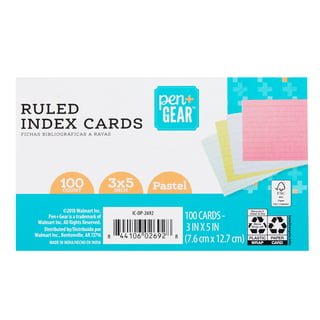 Neando 3 x 5 inches Index Card Dividers, Alphabetical Tabbed Index Cards  Guides