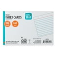 thumbnail image 1 of Pen+Gear Ruled Index Cards, White, 100 Count, 4" x 6", 1 of 8
