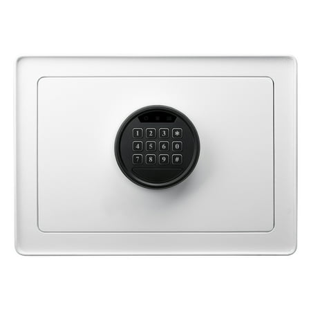 Pen + Gear Safes 0.57 CF with Electronic Lock, Backup Key, 1 Shelf, Carpeted Interior, White Model 44E50WW