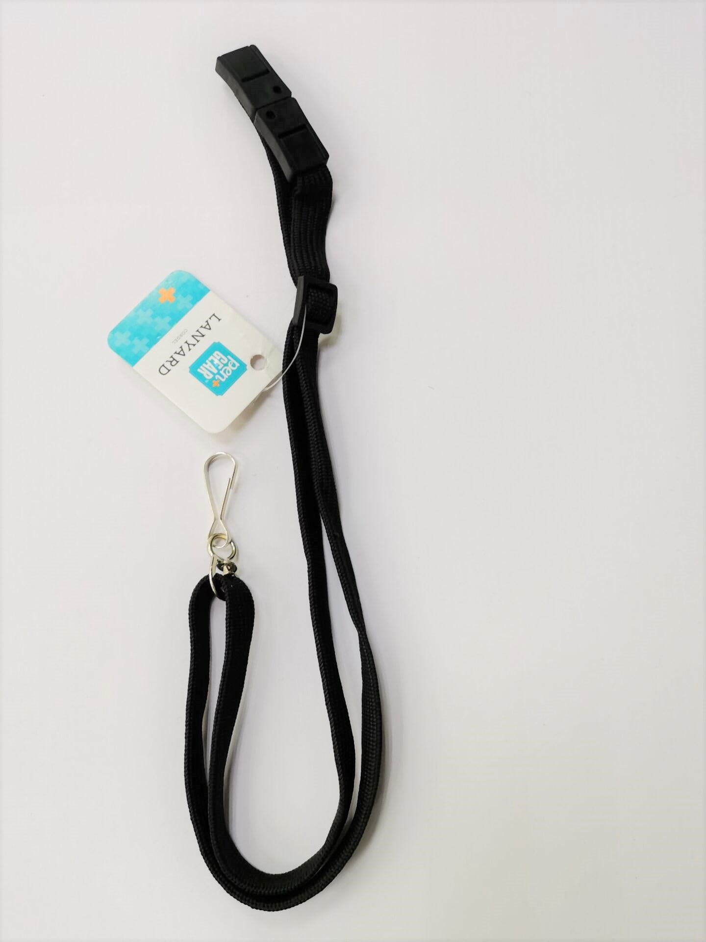 Pen + Gear Safety Lanyard, with J Hook, 1 Count, Black